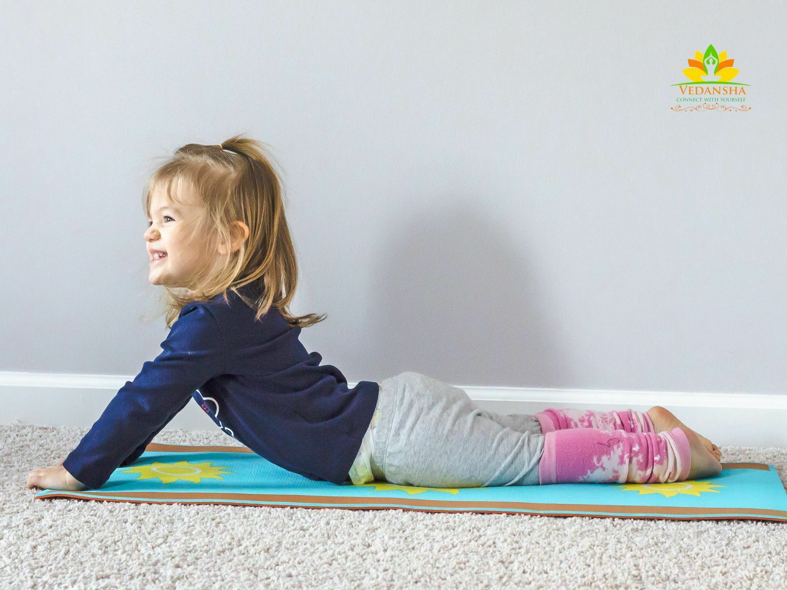 yoga poses for kids (cobra pose)
